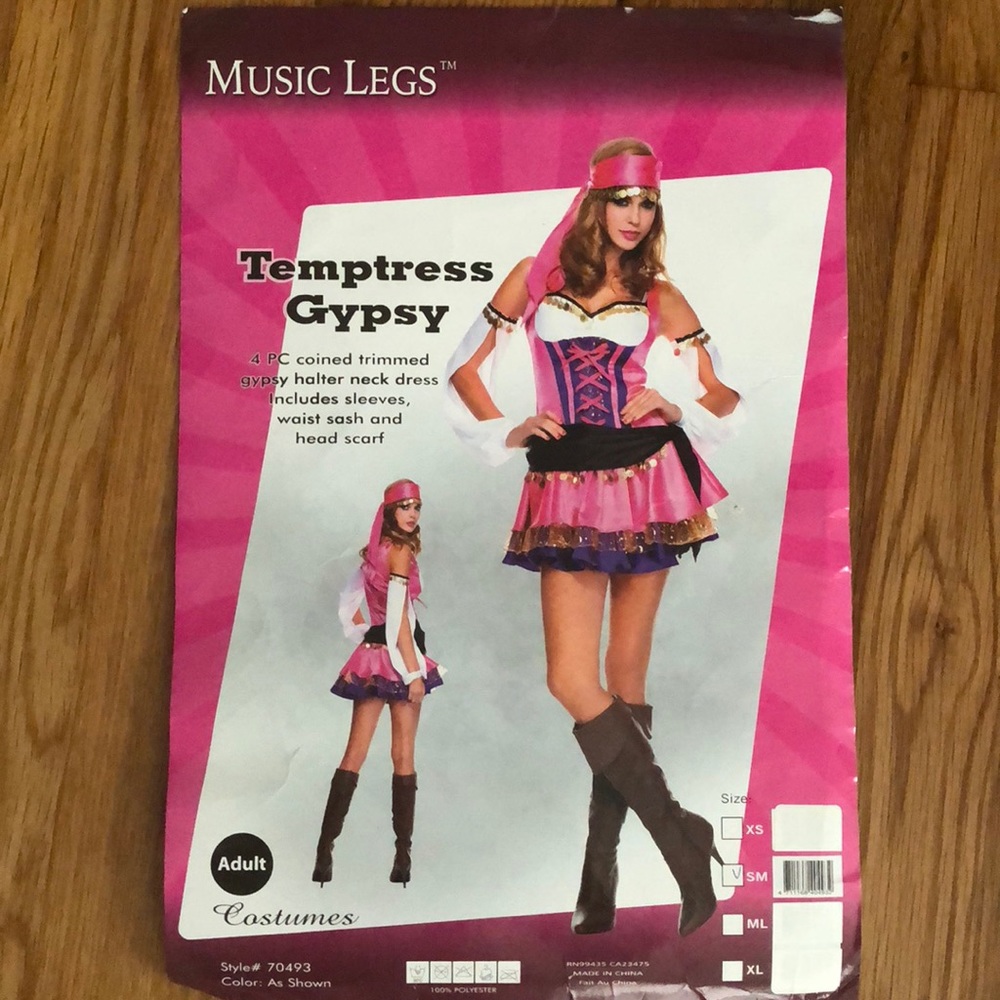Gypsy costume size small